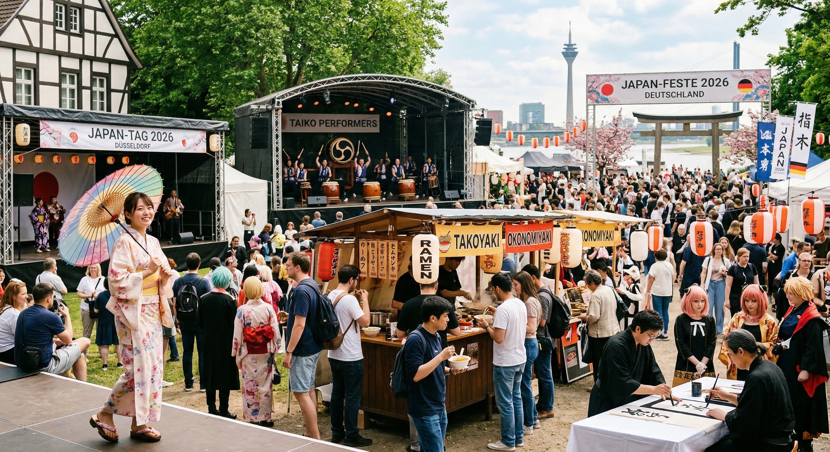Japan-Feste in Deutschland
