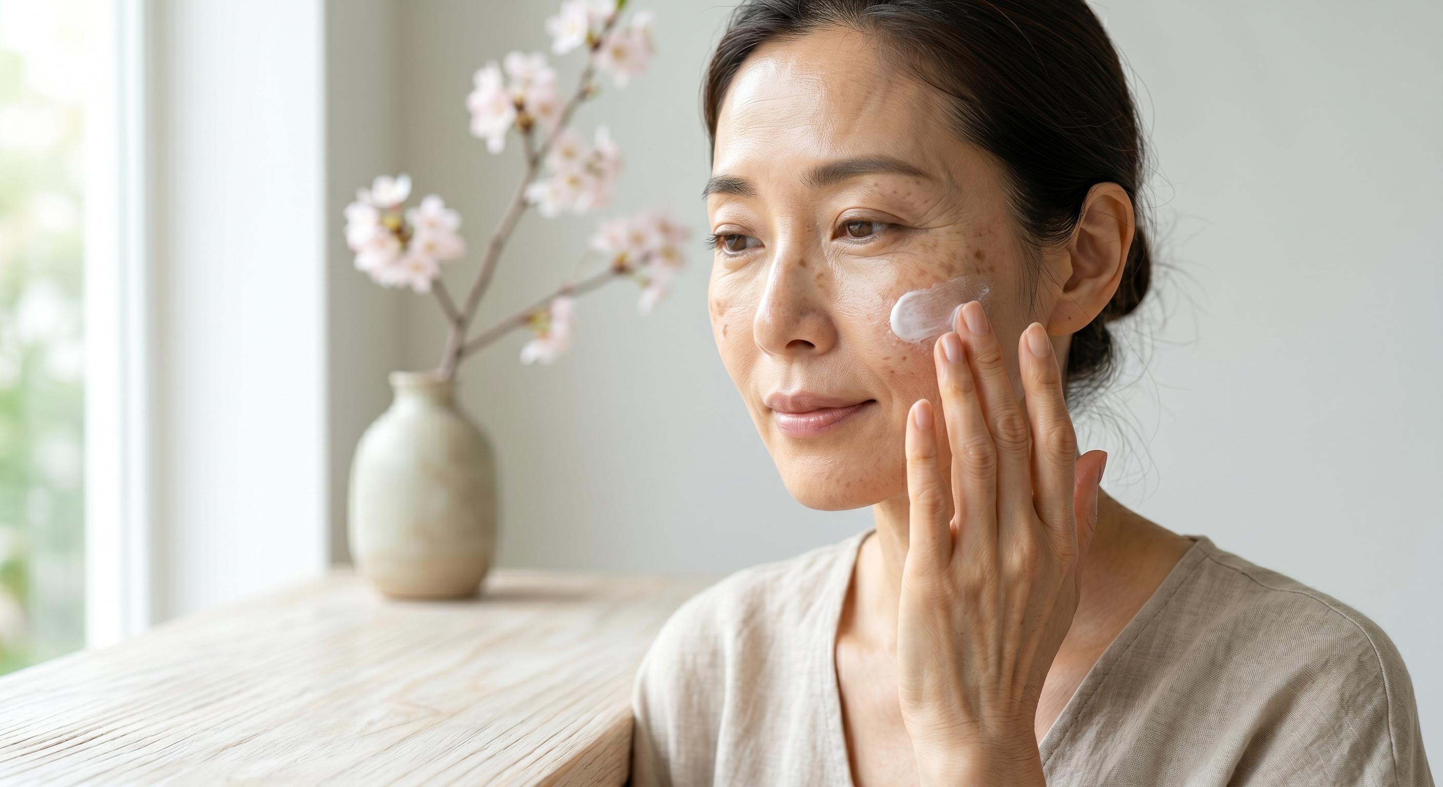 Pigmentflecken entfernen mit Kiyomi Skin