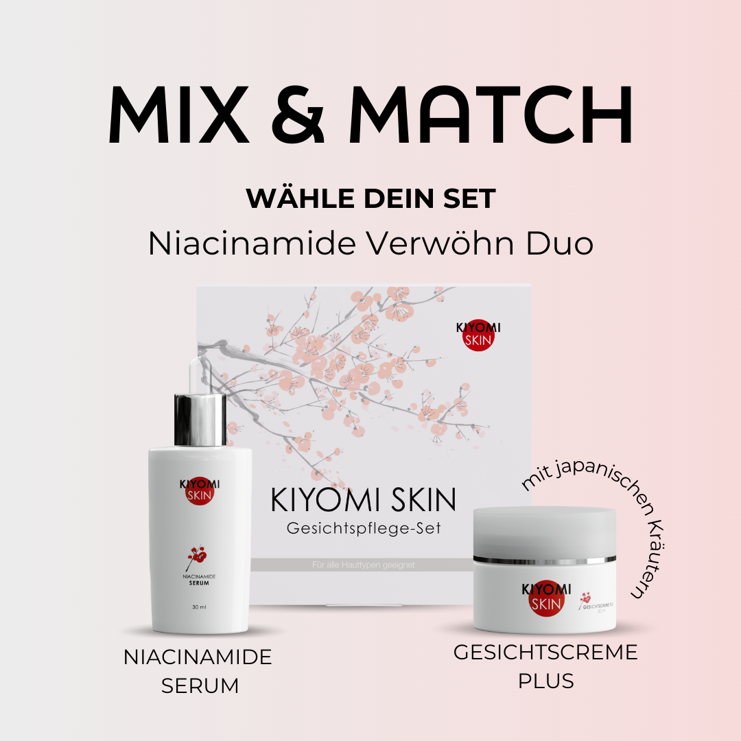 Niacinamide Power Duo - Gesichtspflege-Set in japanischer Geschenkbox