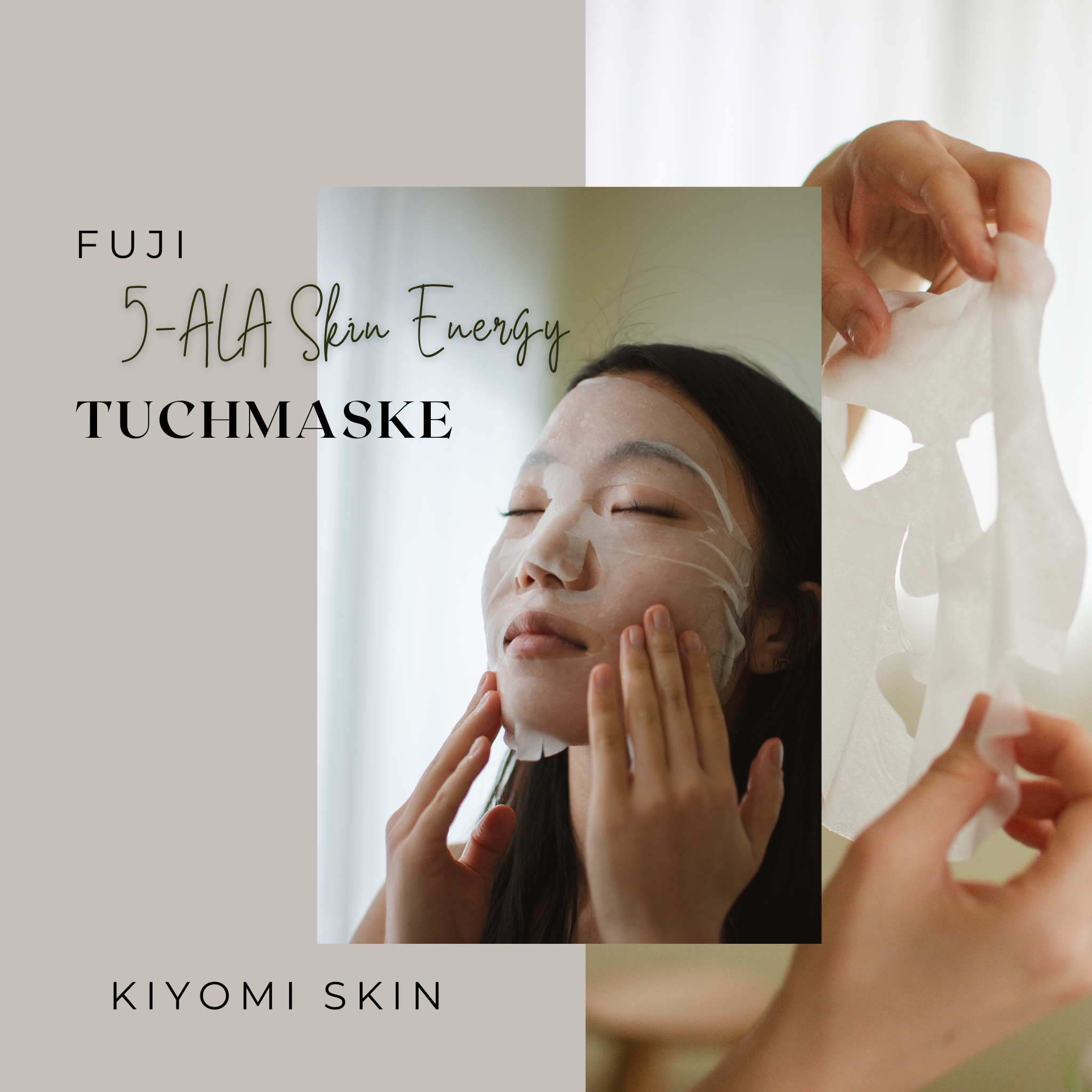 5-ALA Skin Energy Tuchmaske