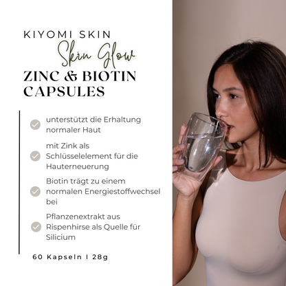 Skin Glow Zinc &amp; Biotin Capsules