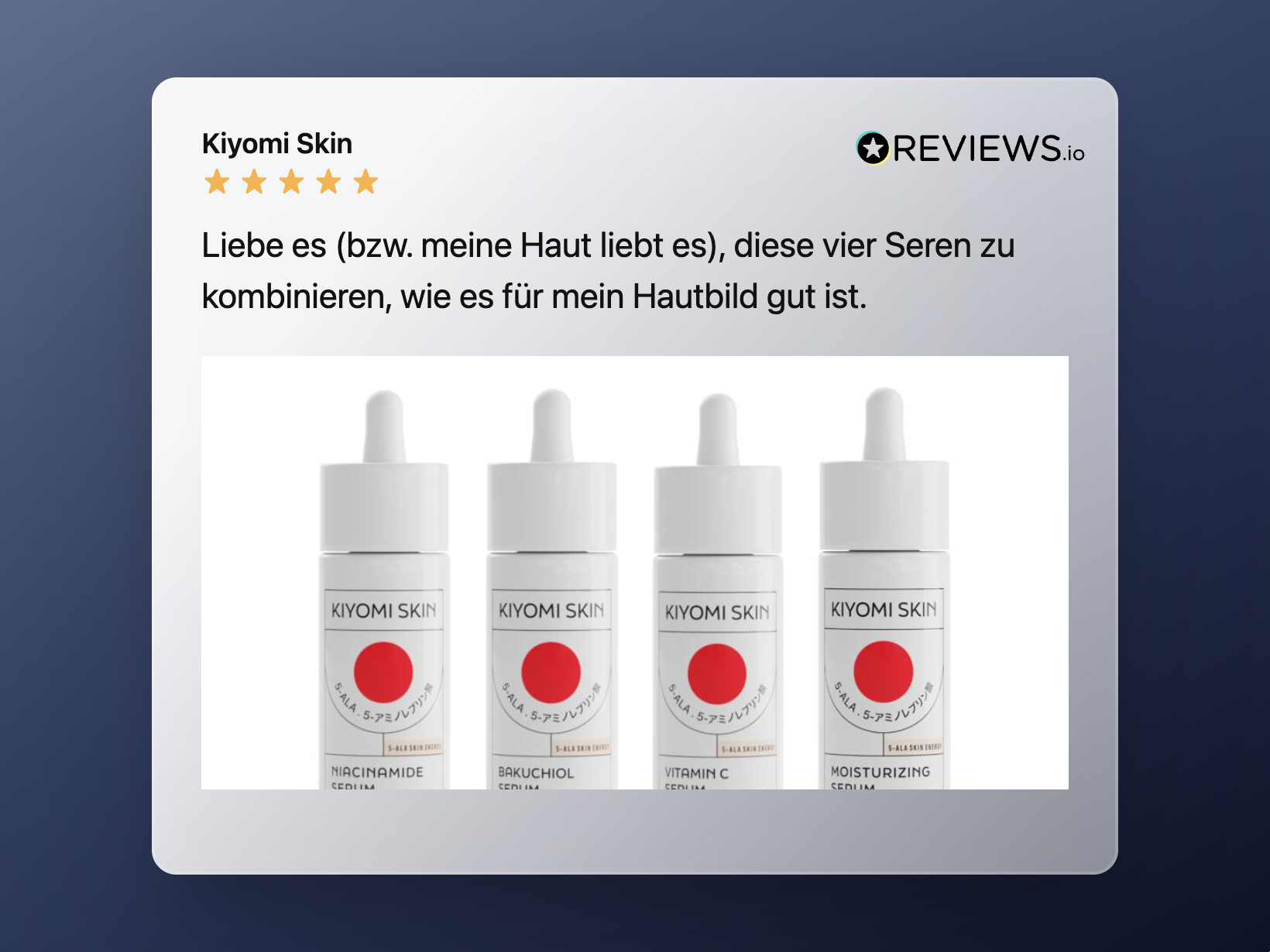 Four Full Spectrum Serum Kit bottles with white labels, arranged side by side on a light background—ideal for enhancing your skincare routine or giving your skin a nourishing Vitamin C Serum boost.