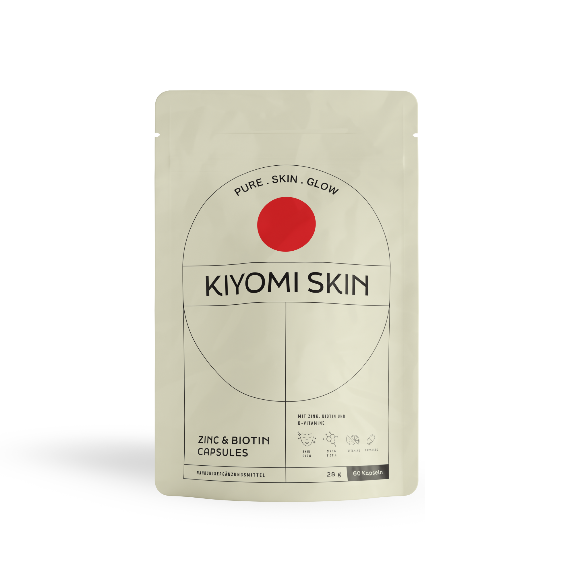 Skin Glow Zinc & Biotin Capsules